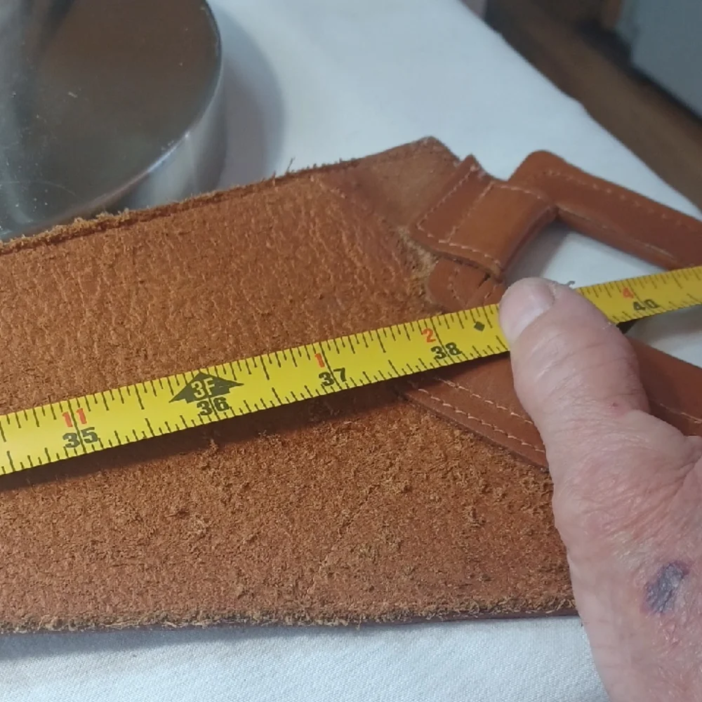 Accessorie Club Vintage Accessorie Brown Leather Belt #9203 M/L